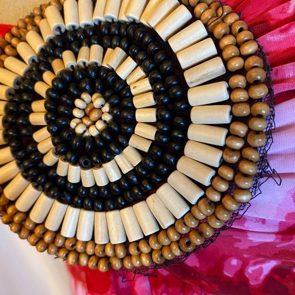 Strapless Maxi Dress with Beading - Picture 3 of 4